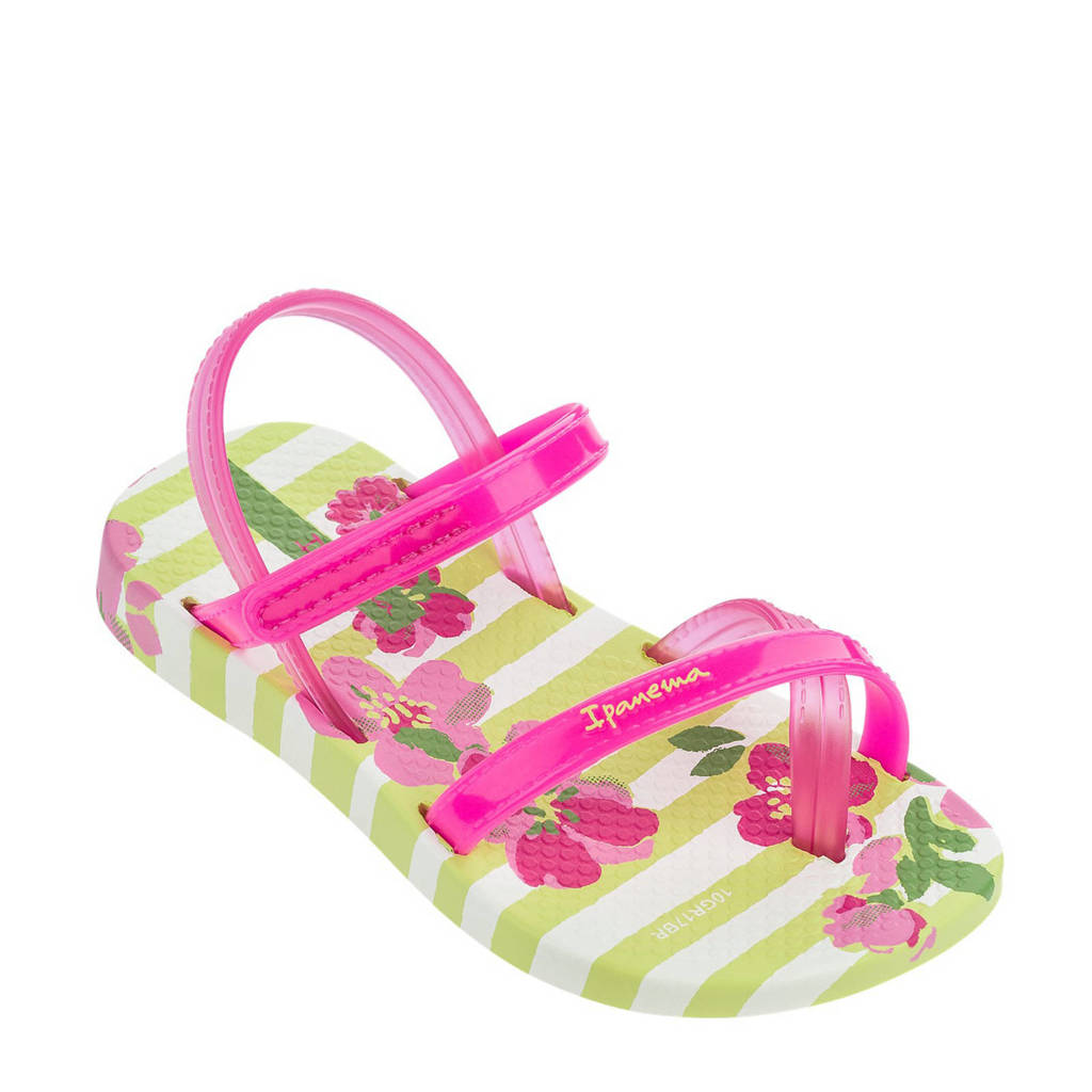 Ipanema Fashion sandalen roze/groen, Fuchsia/limegroen
