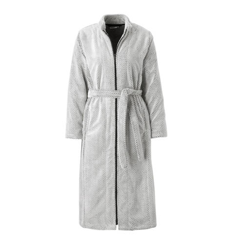 Pastunette Badjas Fleece Grijs pastunette kopen in de aanbieding