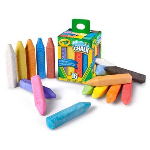 Crayola Stoepkrijt 16 Stuks crayola kopen in de aanbieding