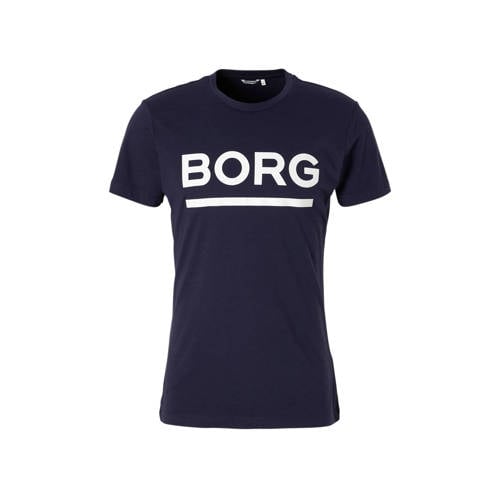 Bjorn Borg T Shirt Donkerblauw bjorn borg kopen in de aanbieding