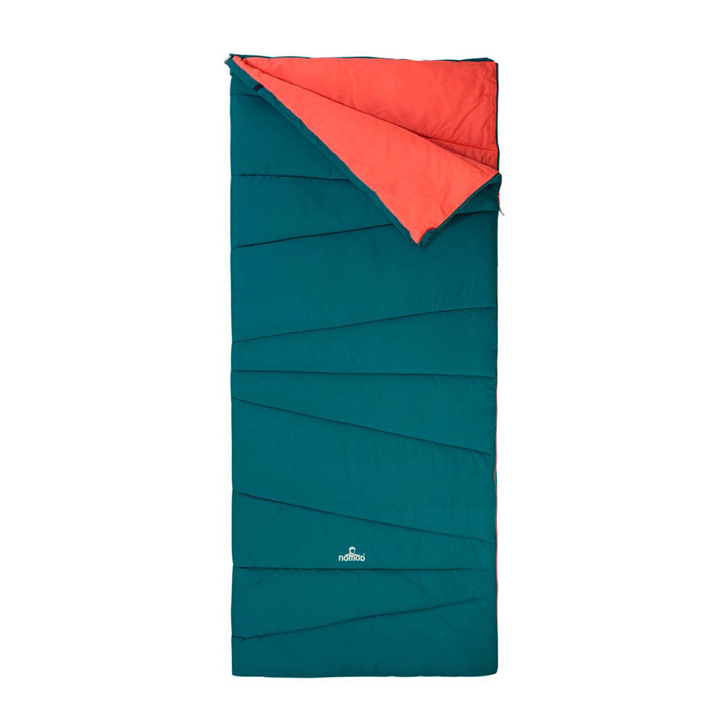 Nomad Melville slaapzak petrol - roze, Petrol/roze