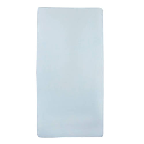 Meyco Jersey Hoeslaken Wieg 40X8090 Cm Lichtblauw meyco kopen in de aanbieding