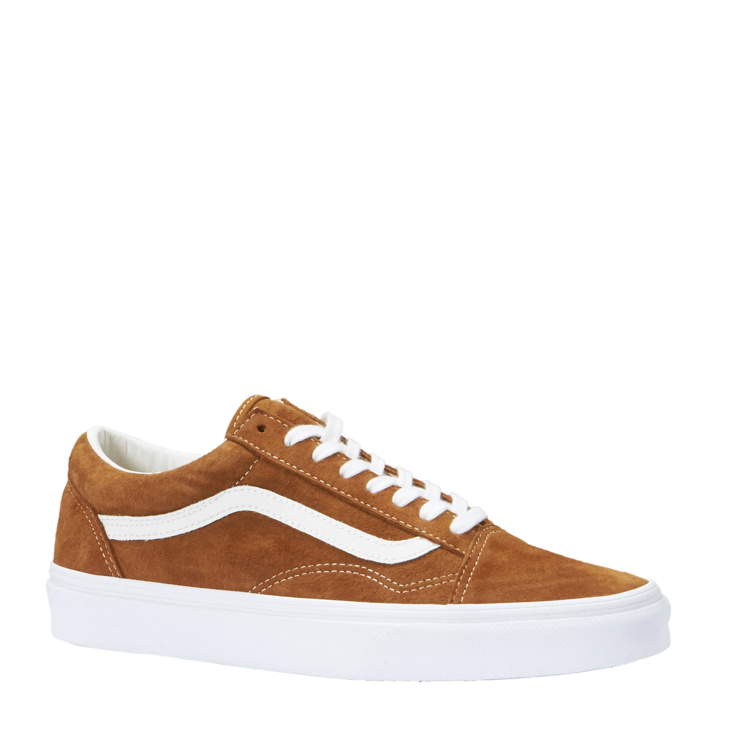 VANS Old Skool suède sneakers kakibruin | wehkamp VANS Old Skool suède sneakers kakibruin | wehkamp