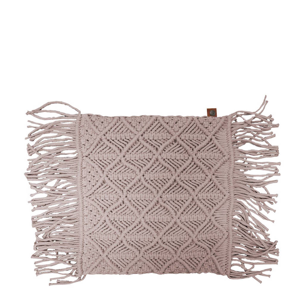 OVERSEAS sierkussen (45x45 cm), Roze