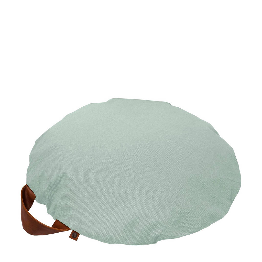 OVERSEAS Kidslife sierkussen (Ø70 cm), IJsblauw