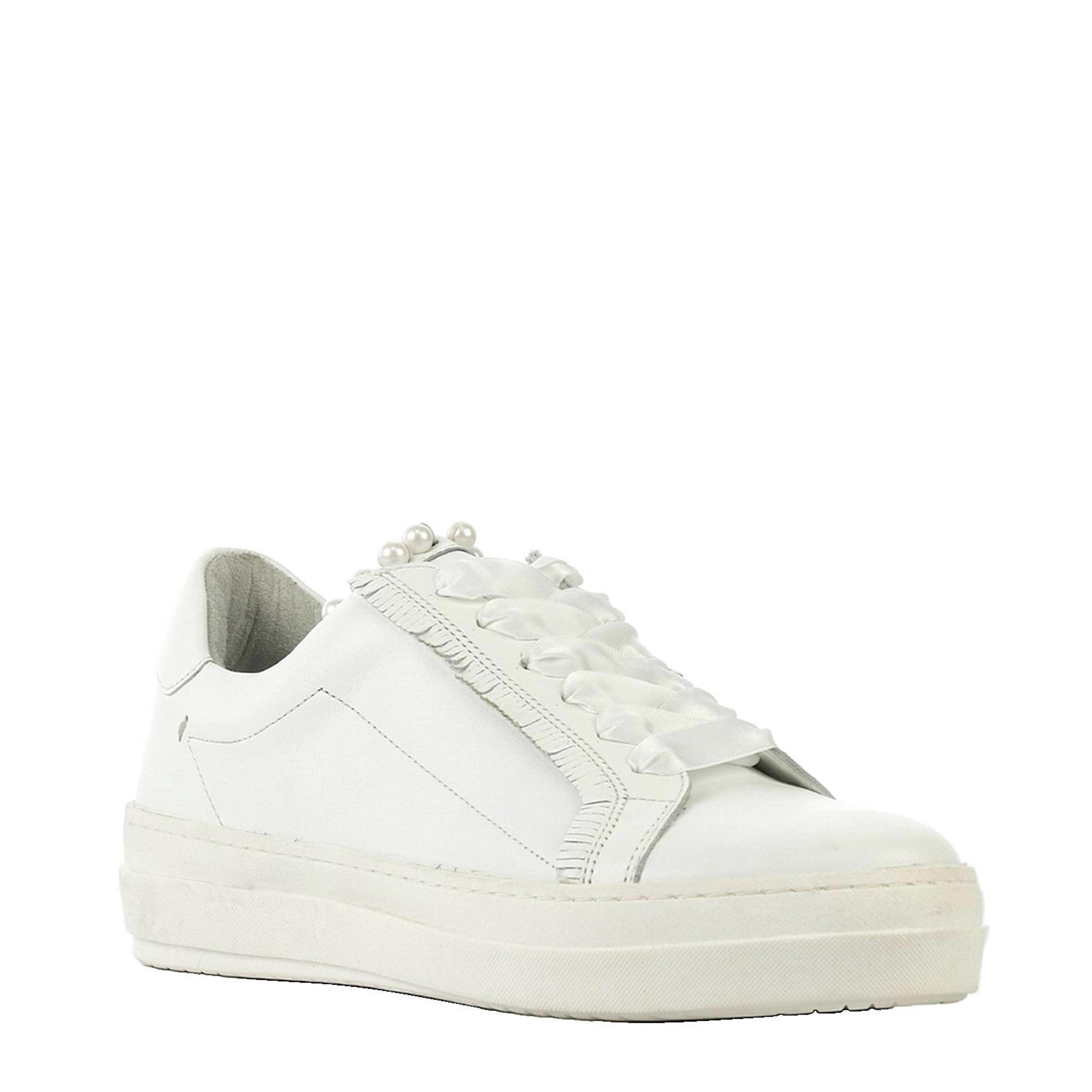 Tamaris Bruidsschoenen van echt leer in wit online kopen | P&C