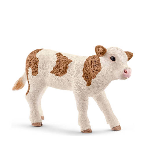 Schleich Farm World Simmental Kalf 13802 schleich kopen in de aanbieding Schleich Farm World Simmental Kalf 13802 schleich kopen in de aanbieding