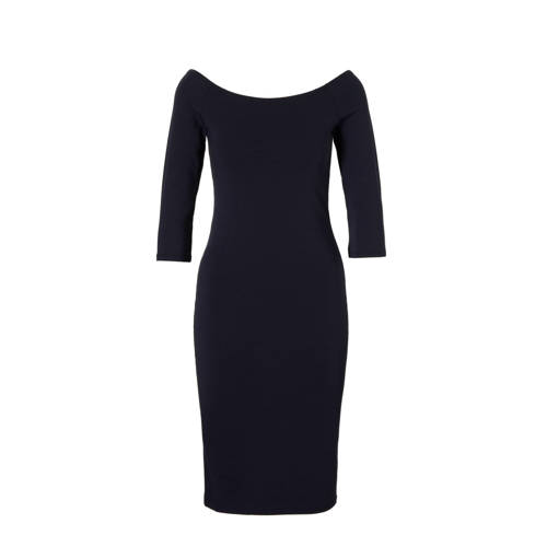 Modström jersey jurk donkerblauw Modström jersey jurk donkerblauw