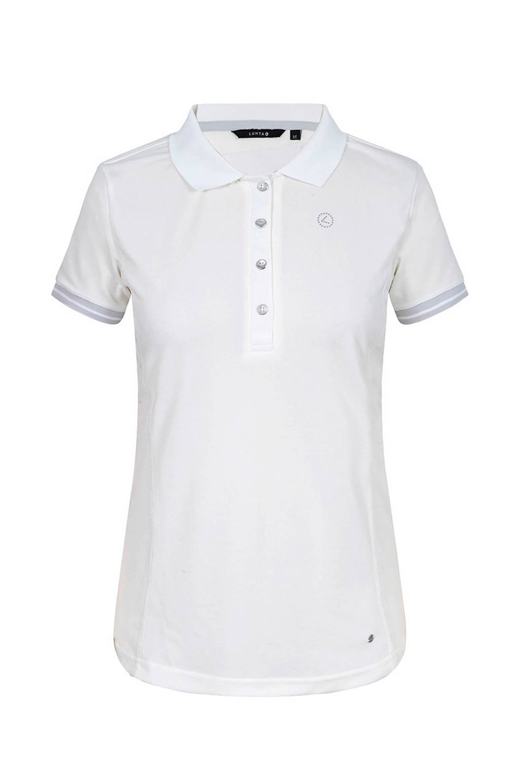 Luhta Aira outdoor polo wit, Creme