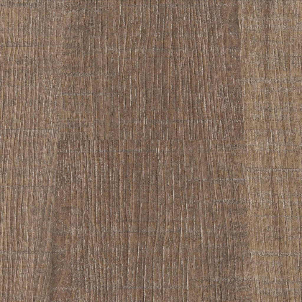 Flexxfloors Stick Deluxe kunststof vloer bruin eiken bezaagd, Bruin