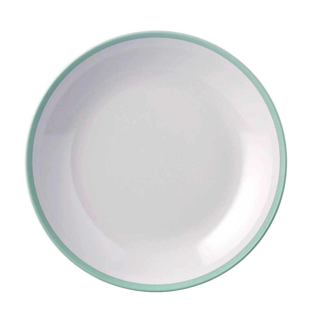 Mepal Flow diep bord (Ø22 cm) (melamine), Groen