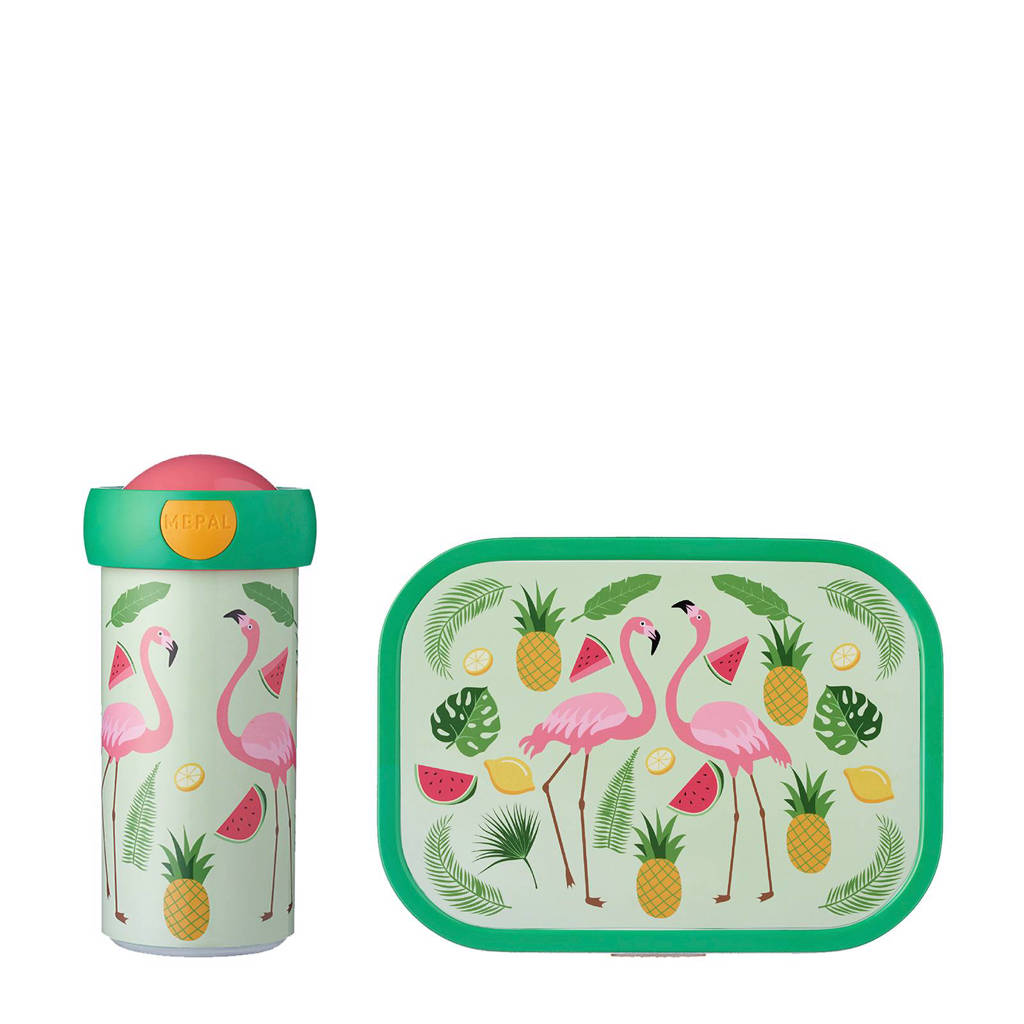 Mepal Campus lunchset - Tropical Flamingo