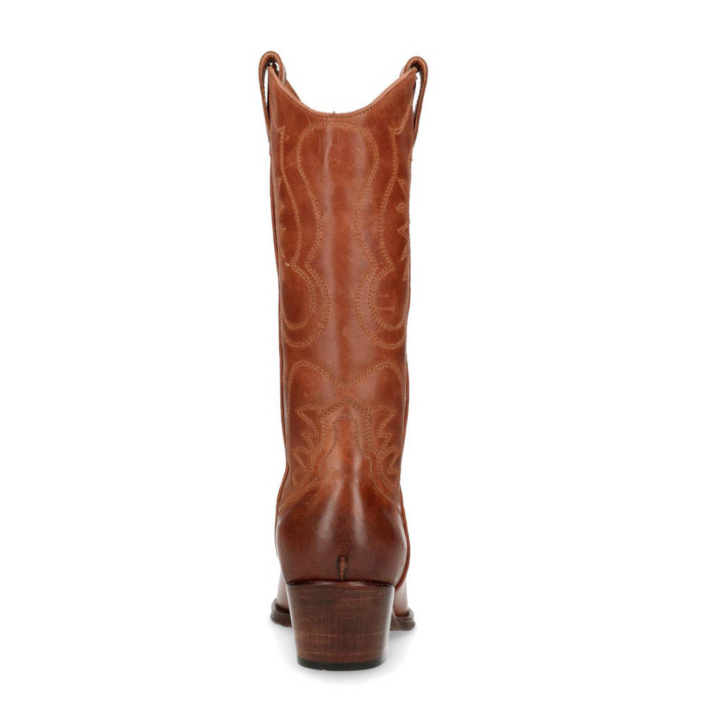 Leren Cowboy Sacha Leren Cognac Laarzen Sacha q1FxSw7E