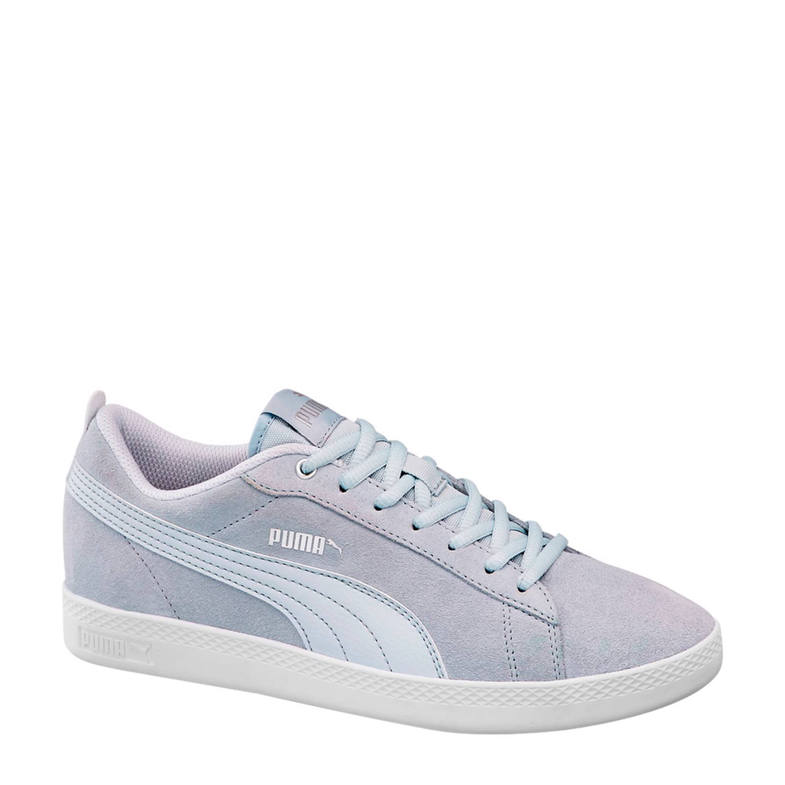 Puma Smash suède sneakers lichtblauw | wehkamp Puma Smash suède sneakers lichtblauw | wehkamp