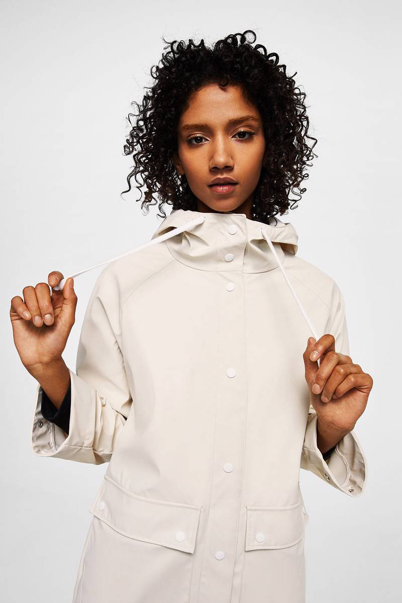 Mango regenjas Clearance