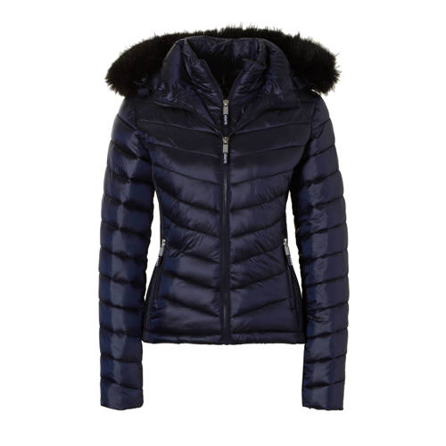 Superdry Hooded Luxe Chevron Fuji Jas superdry kopen in de aanbieding Superdry Hooded Luxe Chevron Fuji Jas superdry kopen in de aanbieding