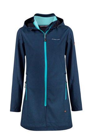 Judy waterdichte softshell parka donkerblauw