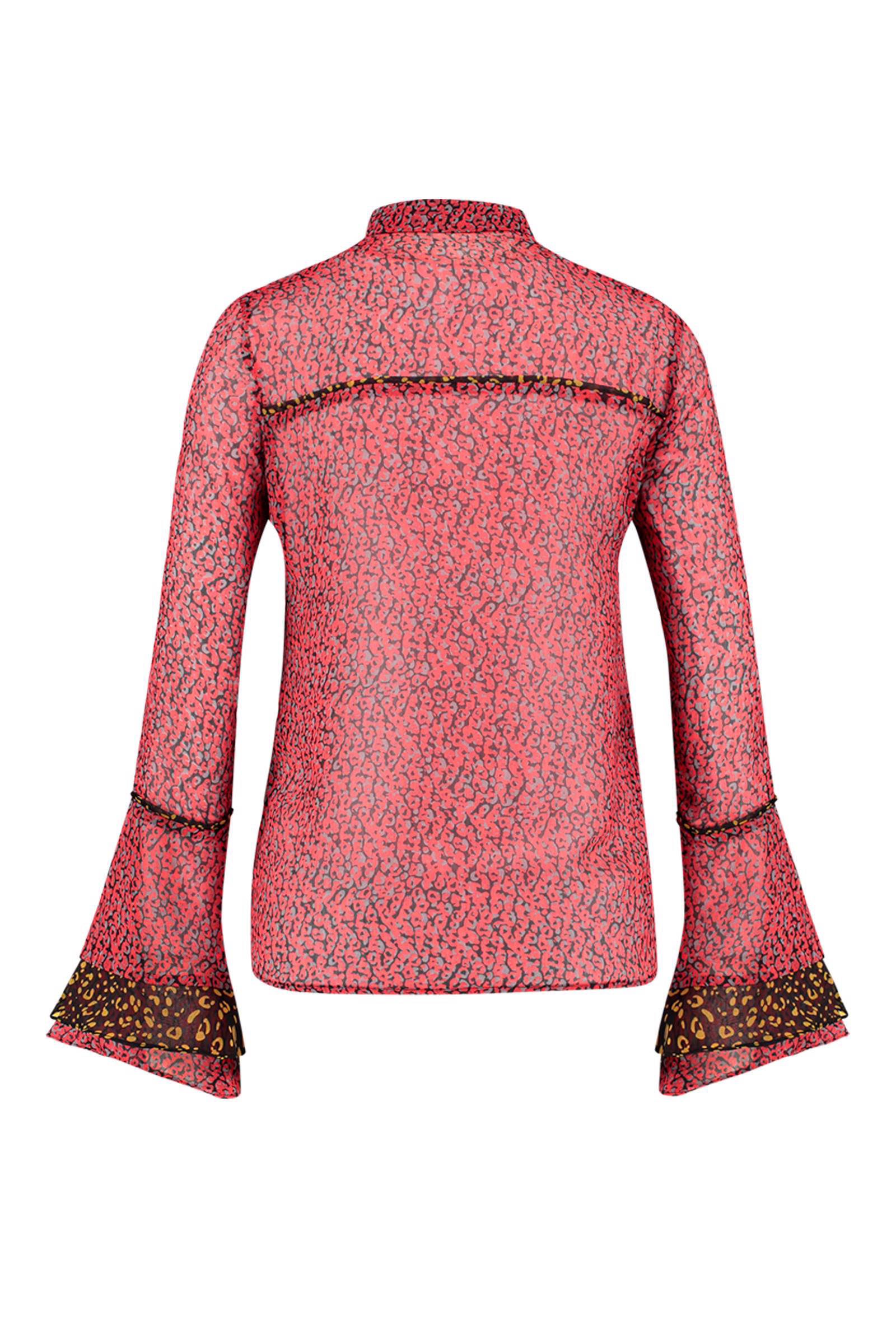 met over blouse Sinou print Aaiko all Zg1Bq