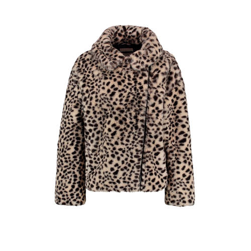 Aaiko Foxa Jas In Een Panterprint aaiko kopen in de aanbieding