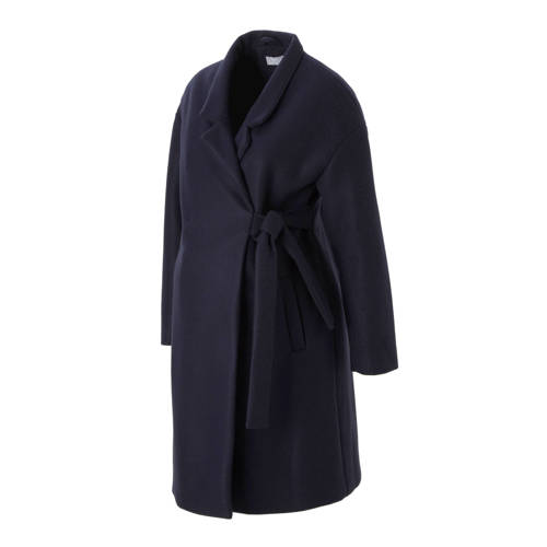 Mamalicious Mama Licious Positie Coat Met Wol mamalicious kopen in de aanbieding