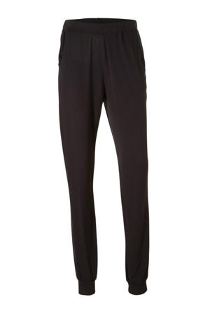 Deluxe pyjamabroek zwart