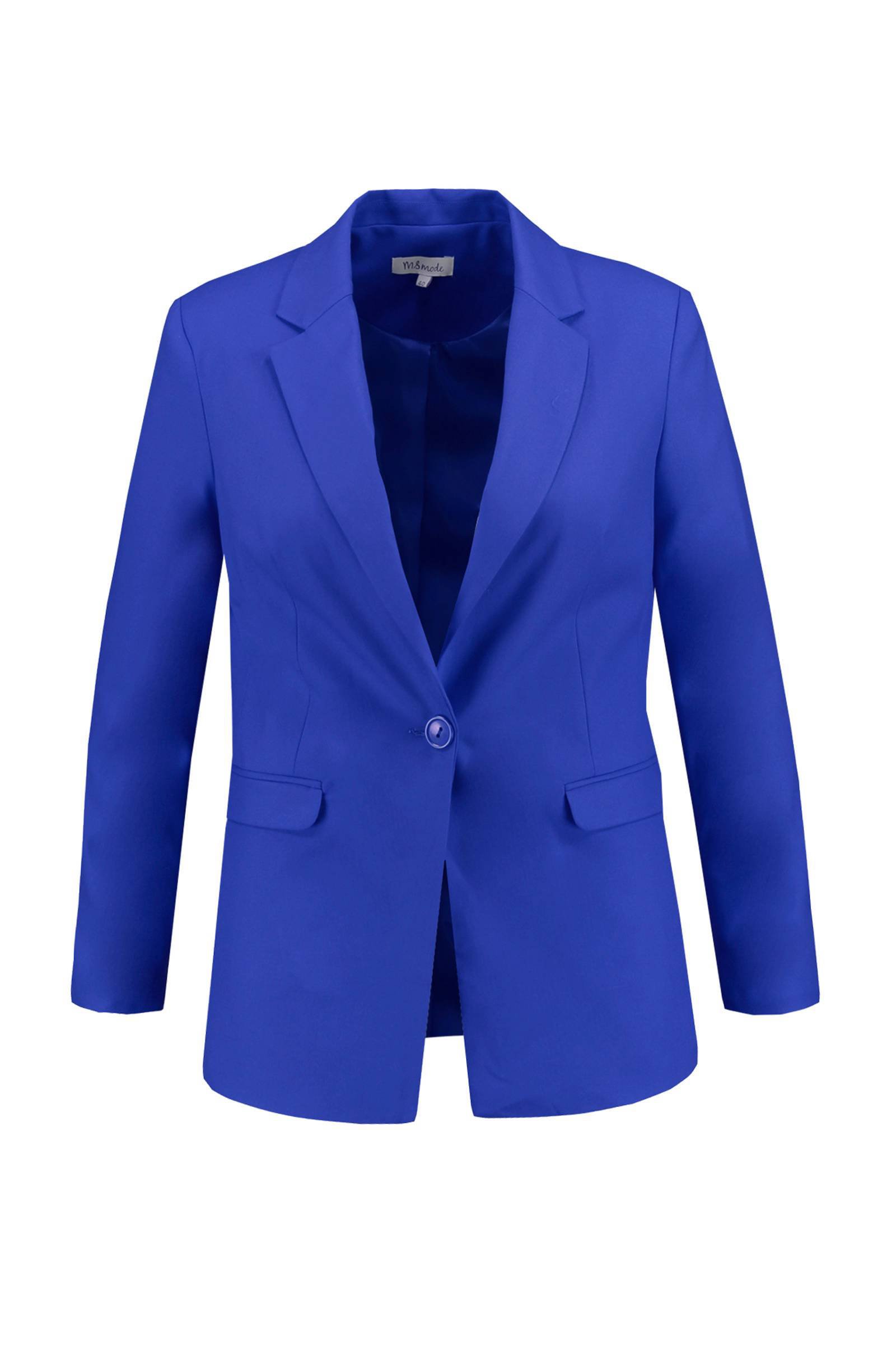 dames blazer blauw