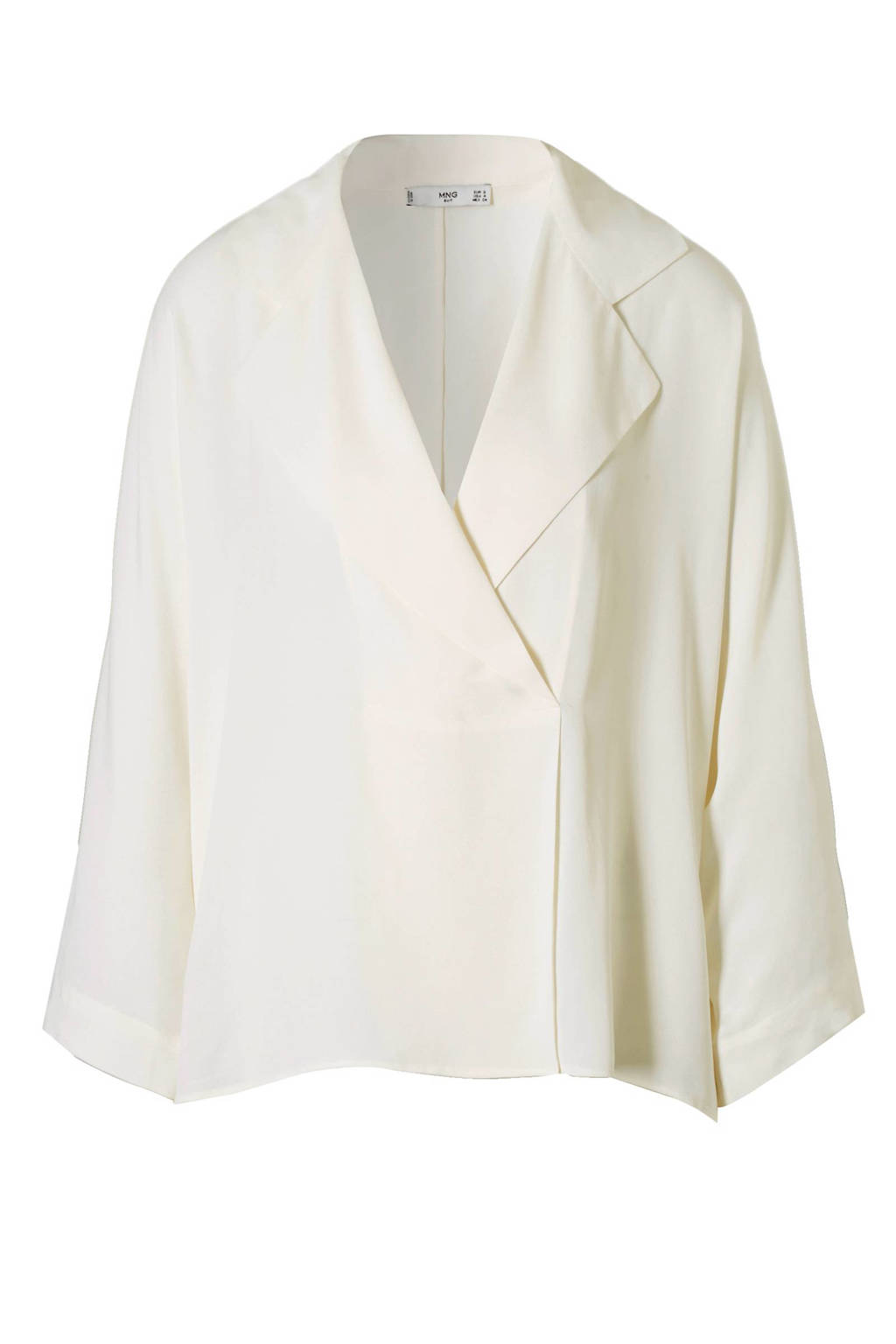 Mango top, Ecru