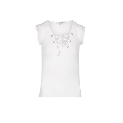 Morgan Top Met Koorddetail morgan kopen in de aanbieding Morgan Top Met Koorddetail morgan kopen in de aanbieding