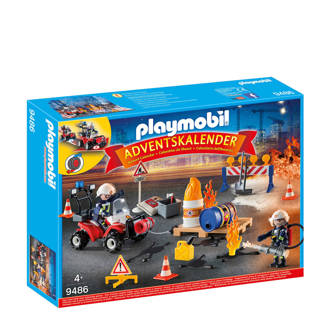 Christmas adventskalender interventie op de bouwwerf 9486