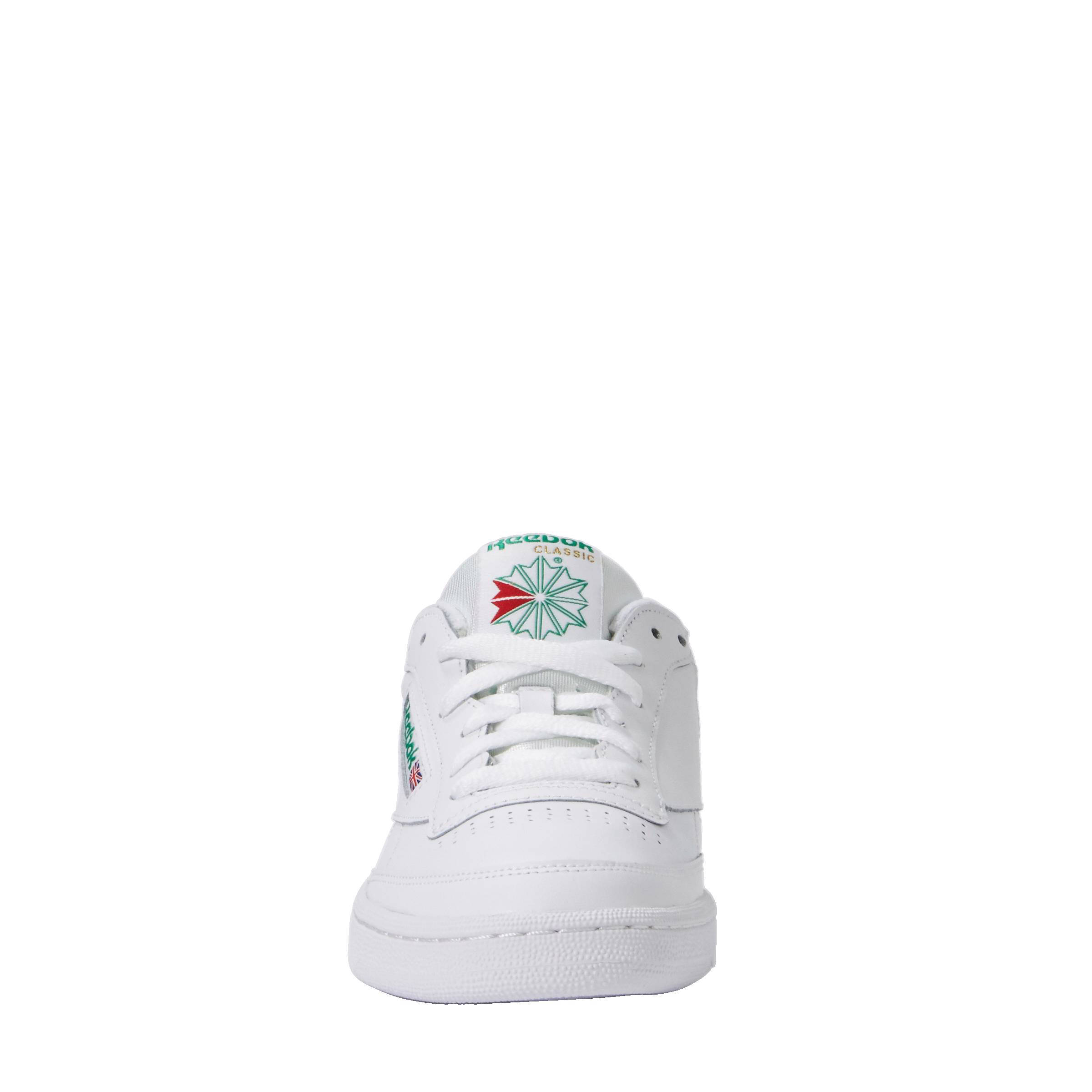 Reebok Classic CLUB C 85 Wit / Groen - Gratis levering | Spartoo.be ! -  Schoenen Lage sneakers € 63,00
