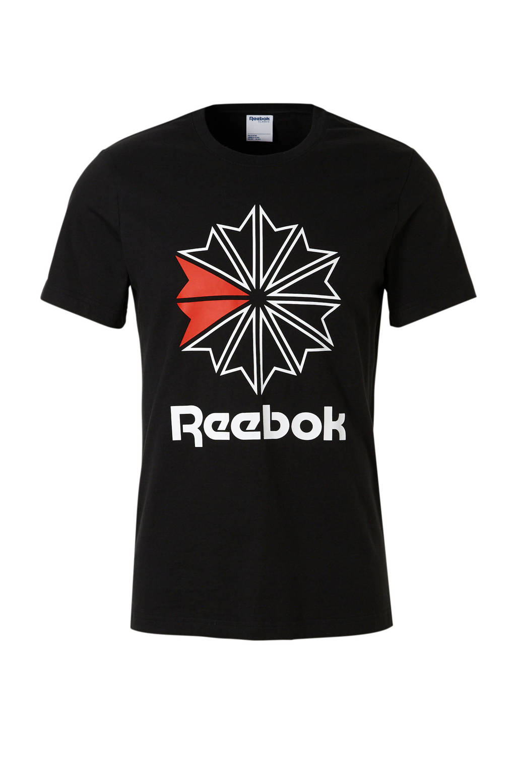 Reebok Classics T-shirt zwart, Zwart