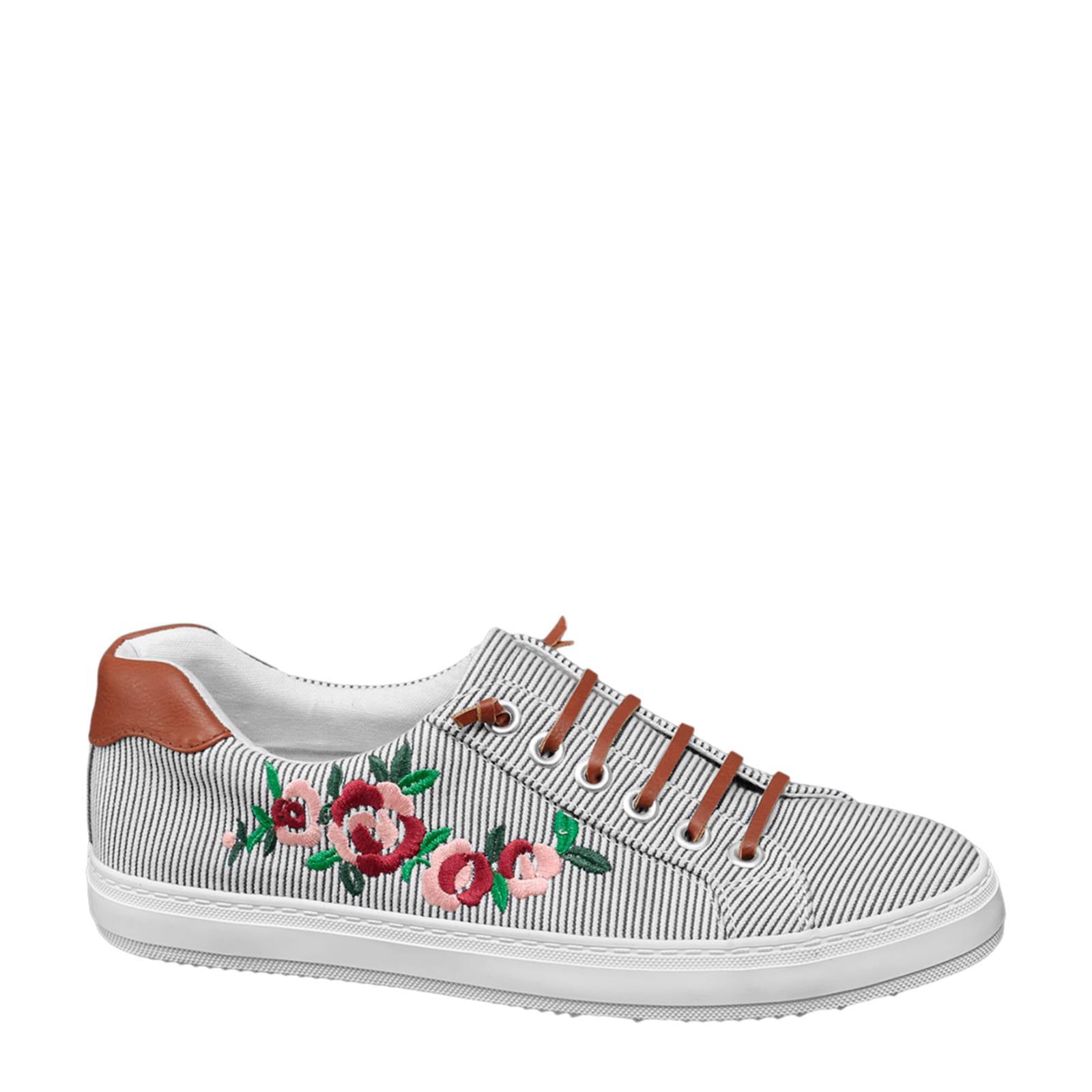 REDUCED white Vty lace-up and velcro strap sneakers - Depop