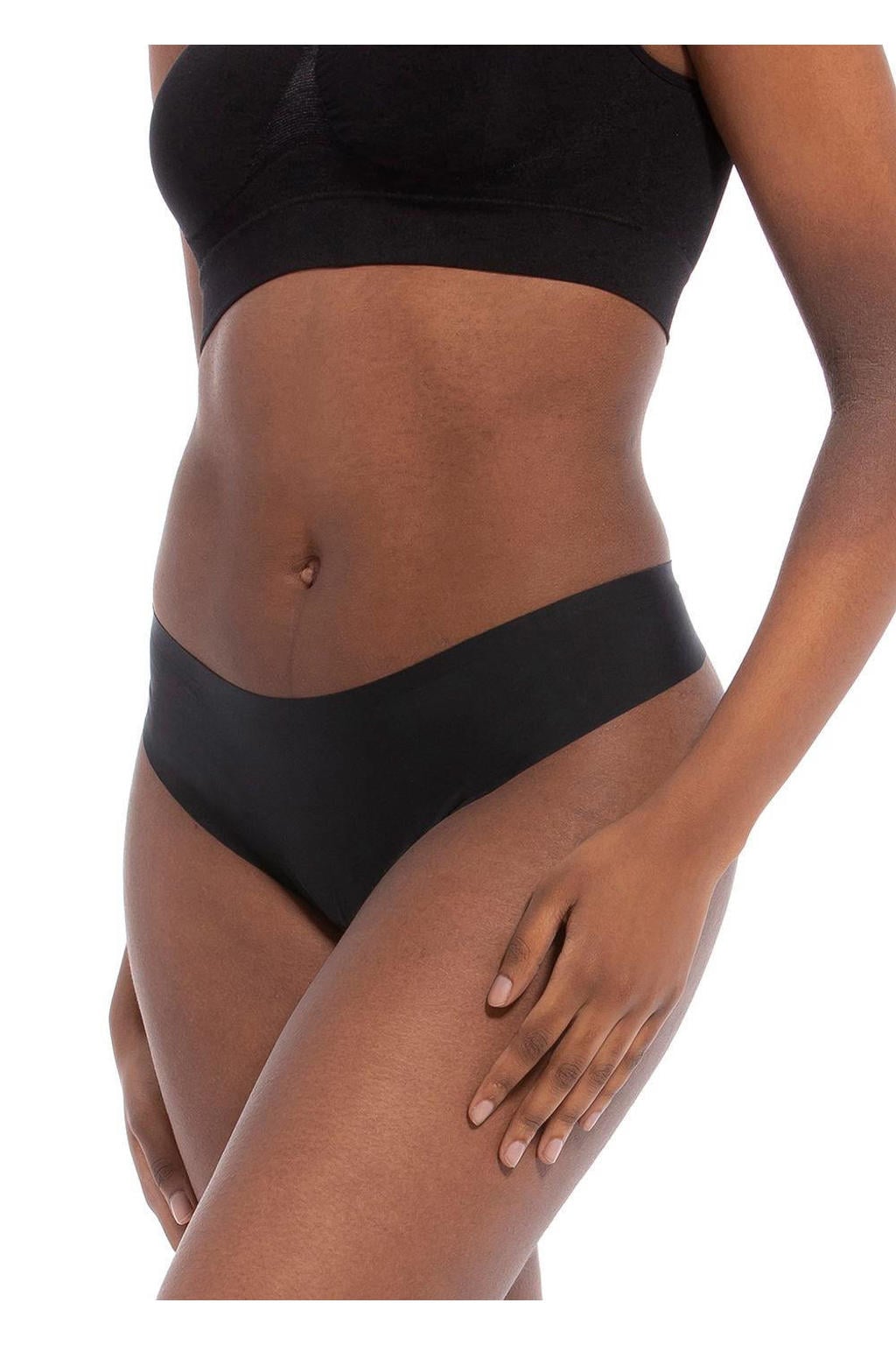 MAGIC Bodyfashion seamless string Dream Invisibles (set van 2) zwart