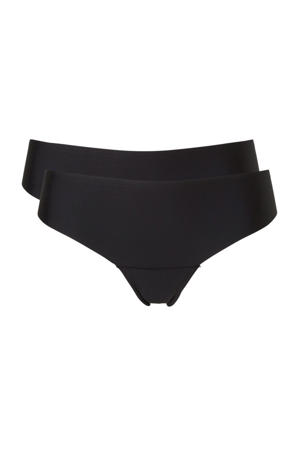 seamless string Dream Invisibles (set van 2) zwart