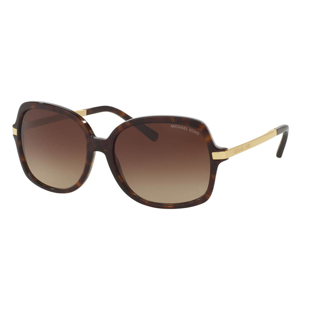 Michael Kors zonnebril 0MK2024 met tortoise print bruin/goudkleurig