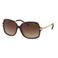Michael Kors zonnebril 0MK2024 met tortoise print bruin/goudkleurig