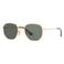 Ray-Ban zonnebril 0RB3548N goudkleurig