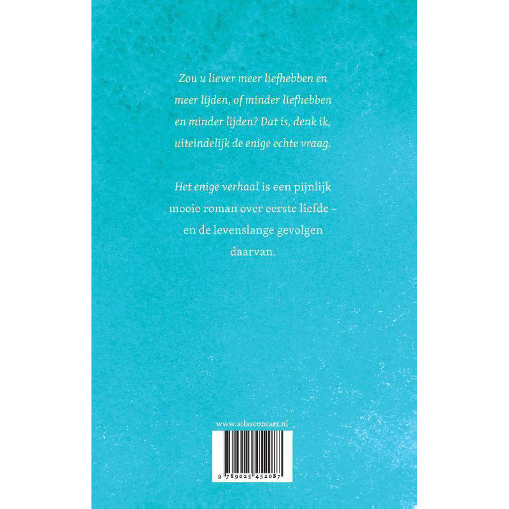 Julian Barnes Het enige verhaal wehkamp