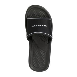Santorini badslippers zwart