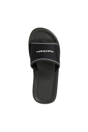 Santorini badslippers zwart