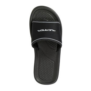 Santorini badslippers zwart