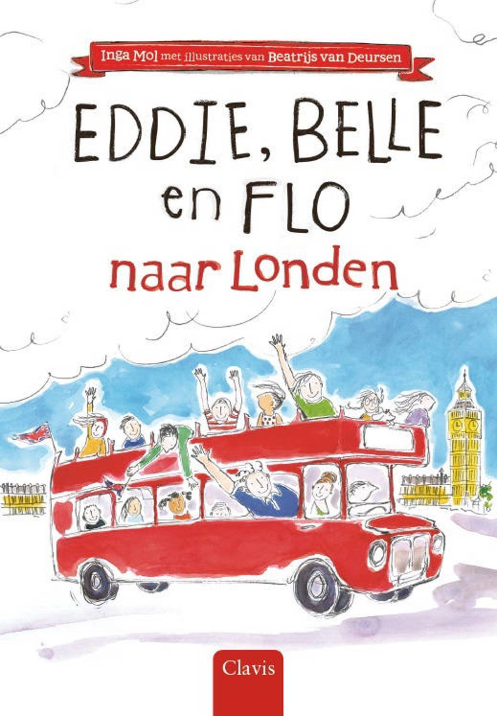 Eddie, Belle en Flo naar Londen - Inga Mol
