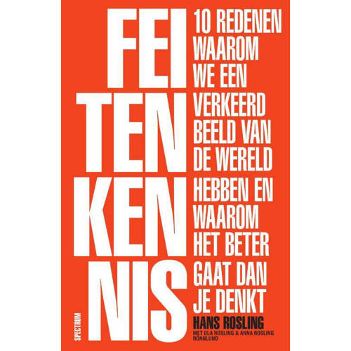 Feitenkennis Hans Rosling huismerk kopen in de aanbieding