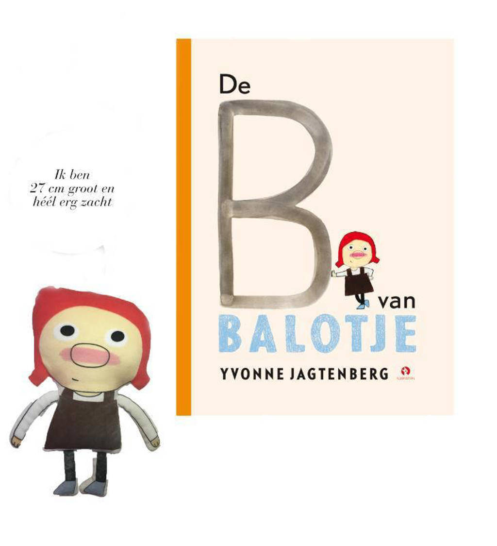 Pop Balotje + Prentenboek De B van Balotje - Yvonne Jagtenberg