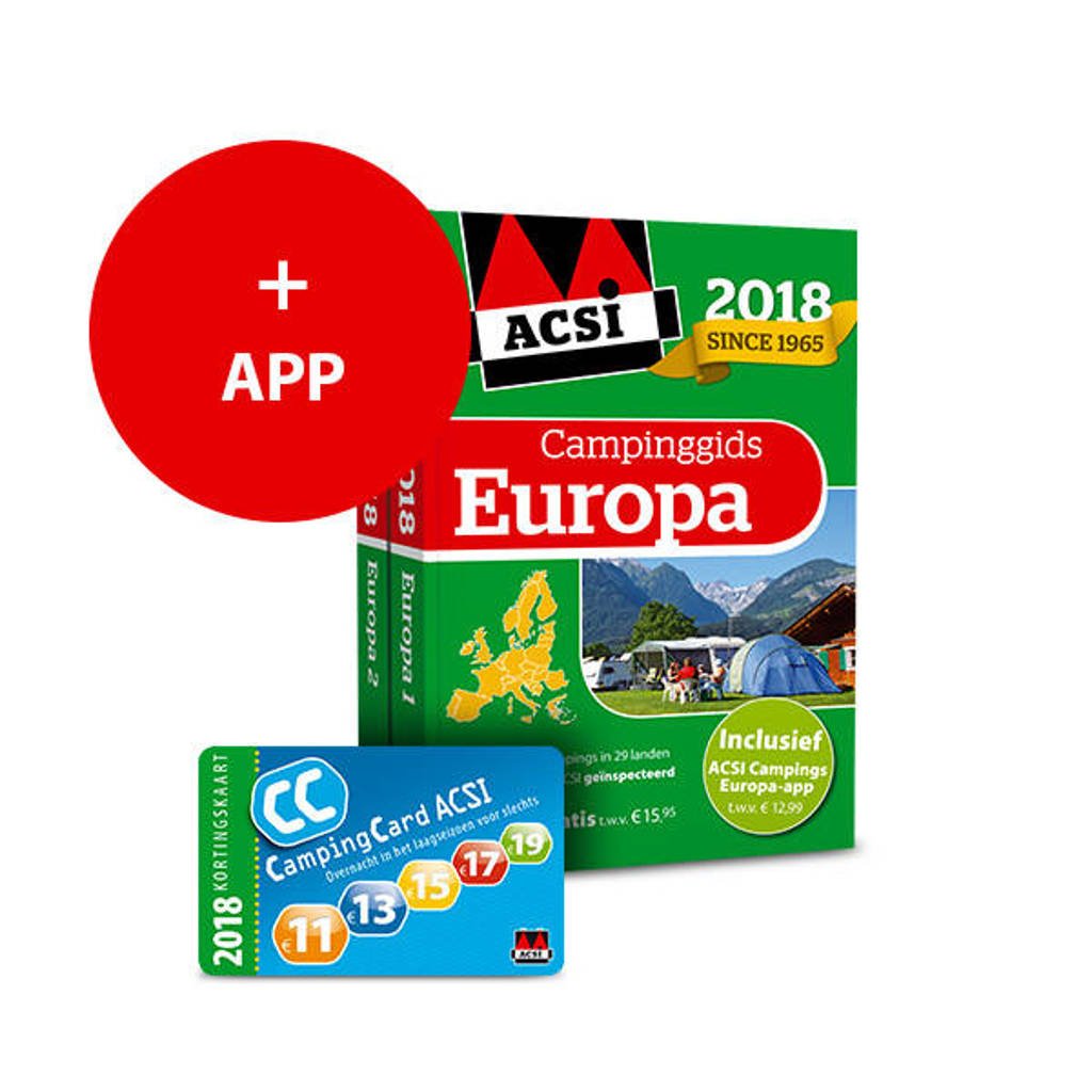 ACSI Campinggids: ACSI Campinggids Europa + app 2018 - ACSI