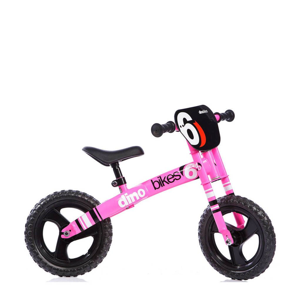 Dino Bikes runner loopfiets, Roze