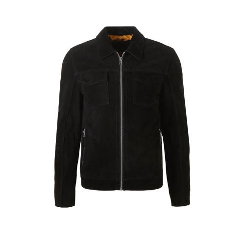 Goosecraft Andreas Leren Jas goosecraft kopen in de aanbieding