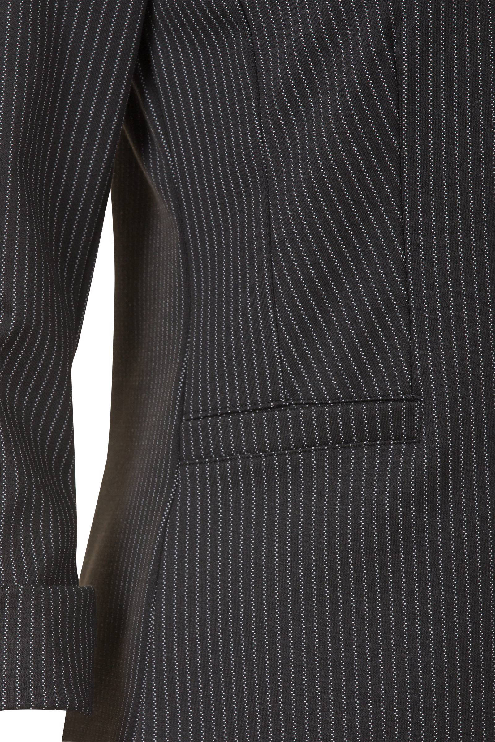 Miss Etam Regulier gestreepte blazer zwart | wehkamp Miss Etam Regulier gestreepte blazer zwart | wehkamp