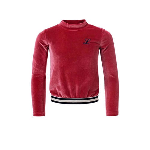 Looxs Fluwelen Top Roodroze looxs kopen in de aanbieding