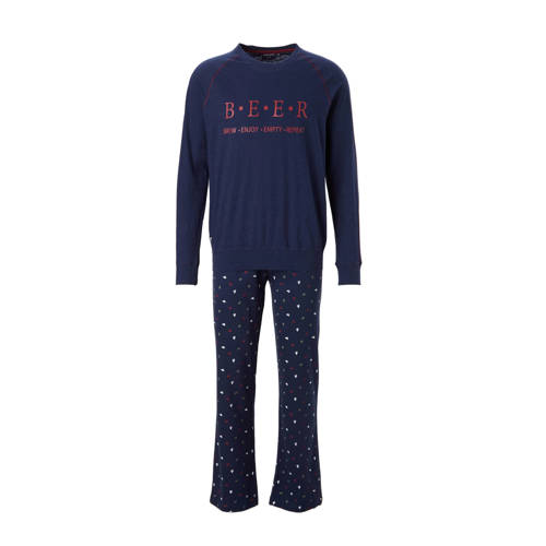 Pastunette Pyjama Met Printopdruk Blauw pastunette kopen in de aanbieding Pastunette Pyjama Met Printopdruk Blauw pastunette kopen in de aanbieding